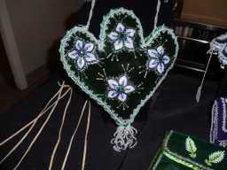 KarenLyne's beaded heart